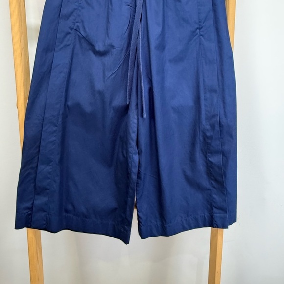 VINCE Royal Blue split leg wide leg crop pants size M - Picture 9 of 14